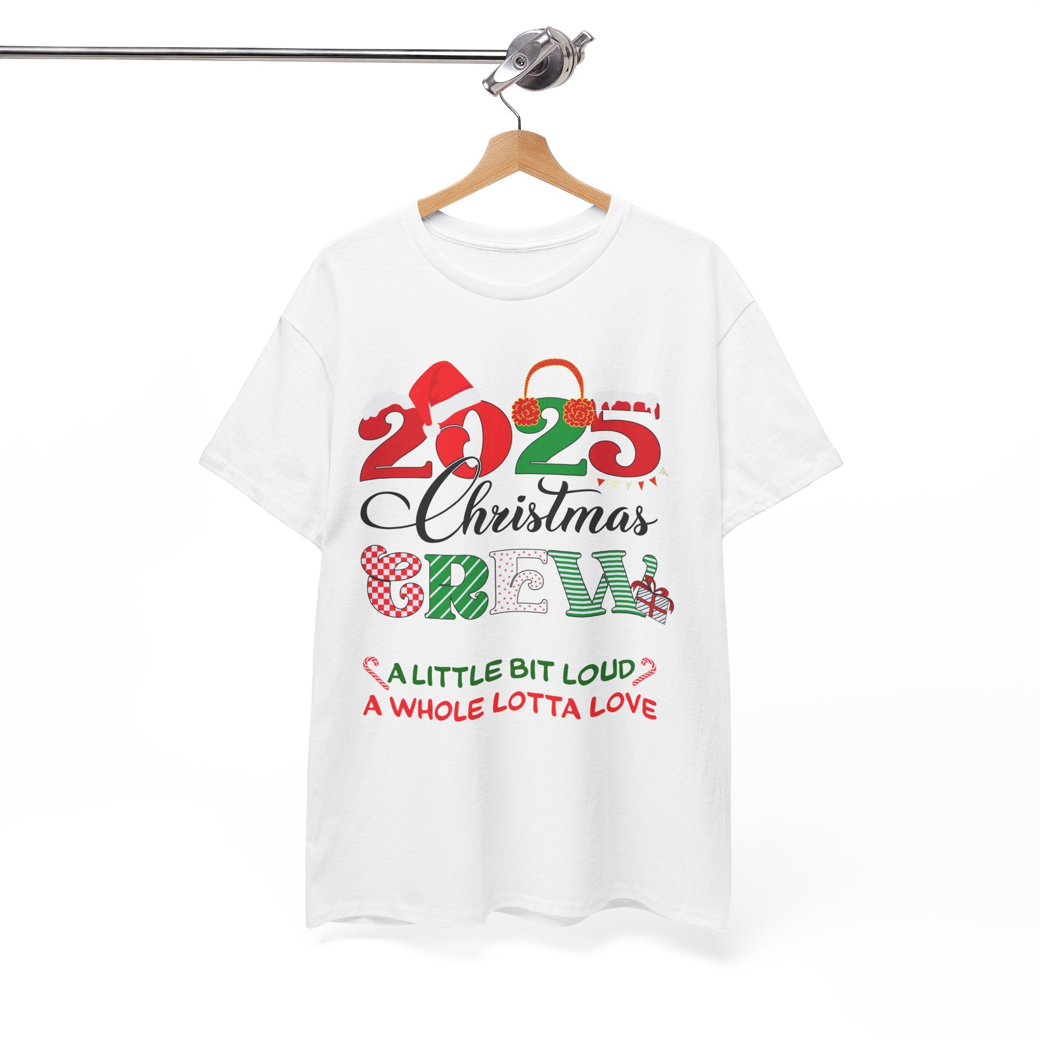 Christmas Crew 2025 Unisex Cotton Tee