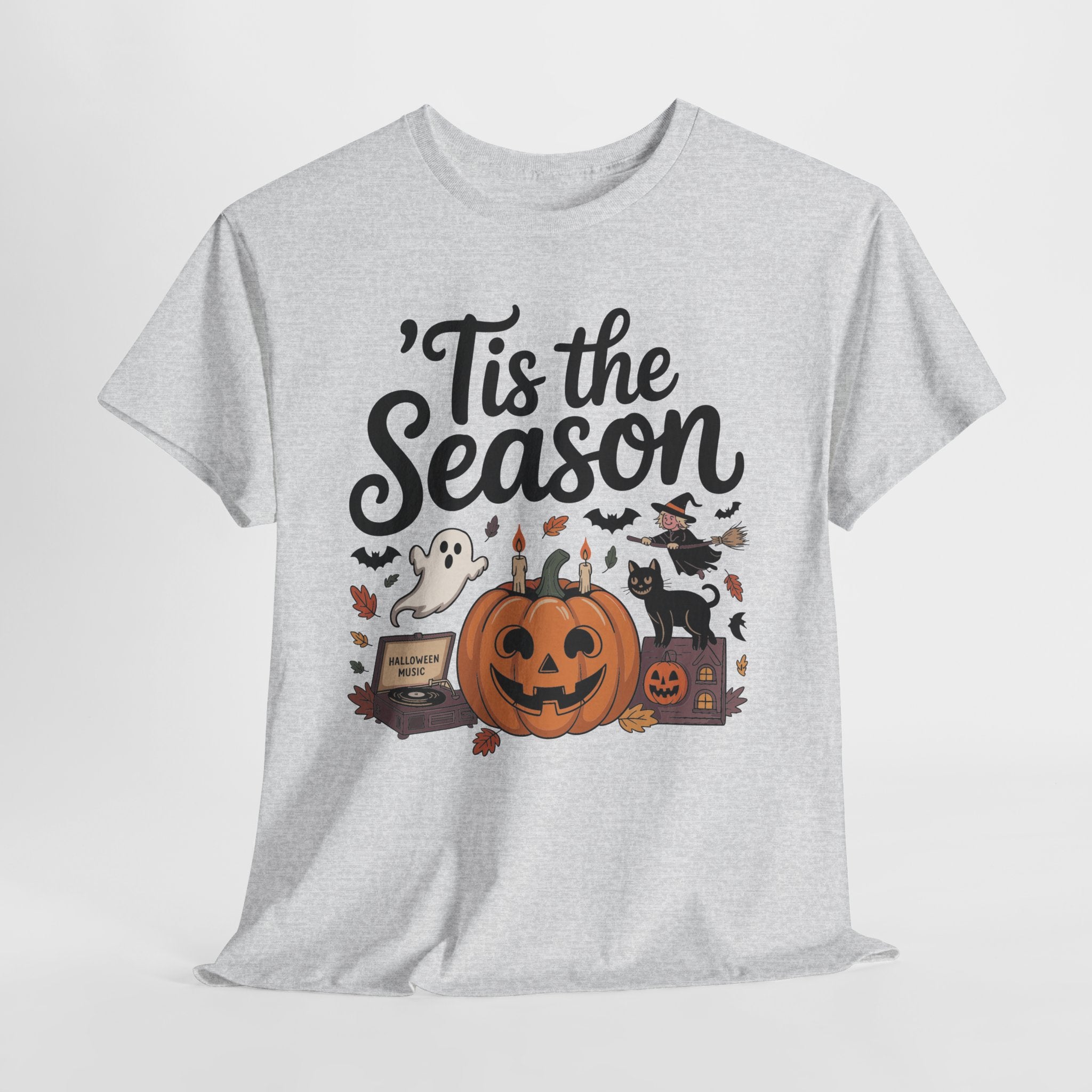Holiday Season Unisex Cotton T-Shirt - Tis the Season Design