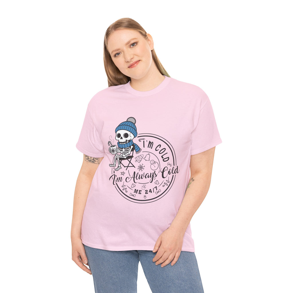 Cozy Skeleton Unisex Cotton Tee