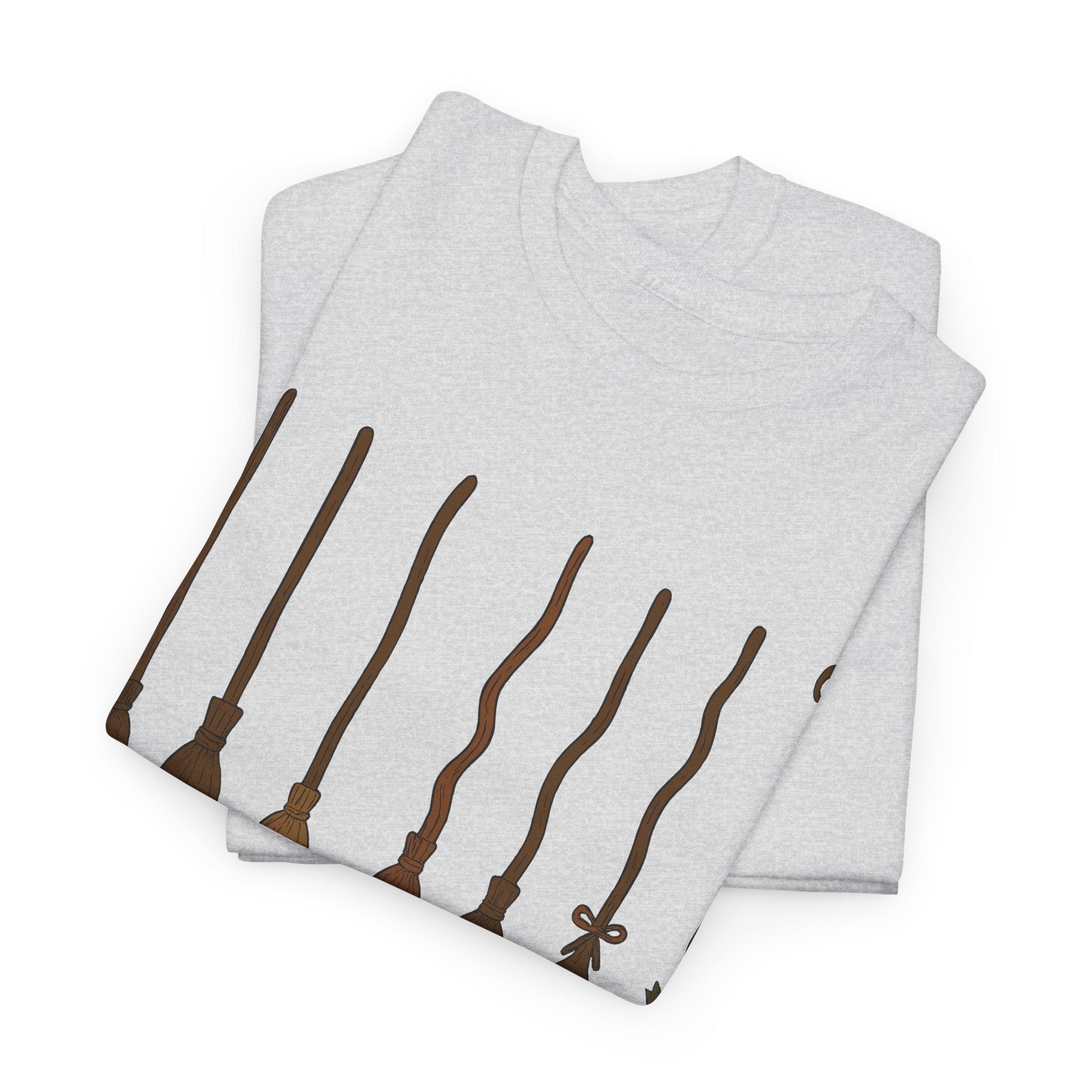 Witch Brooms Options Unisex Cotton Tee