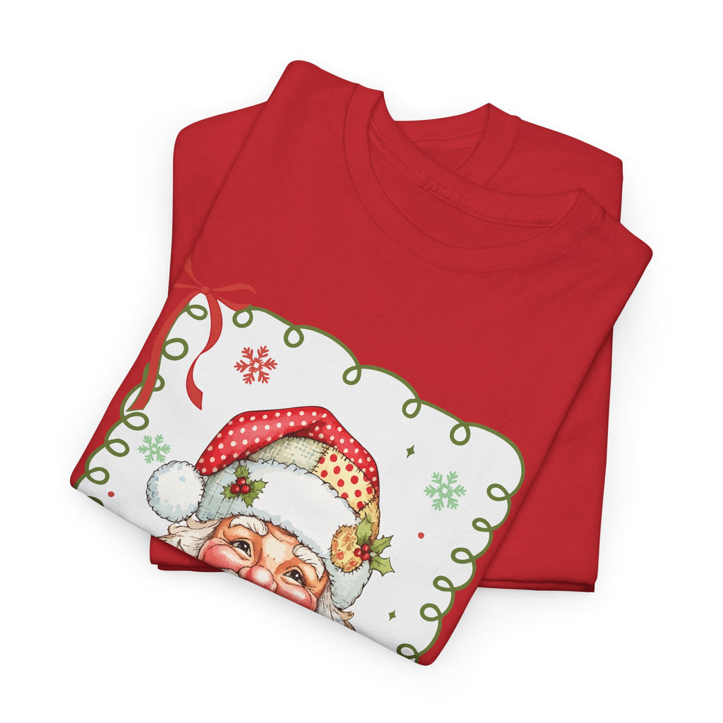 Santa Vintage Unisex Cotton Tee