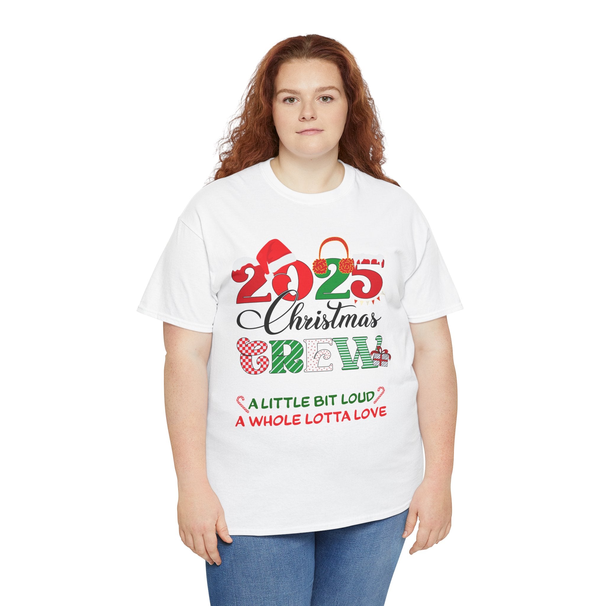 Christmas Crew 2025 Unisex Cotton Tee