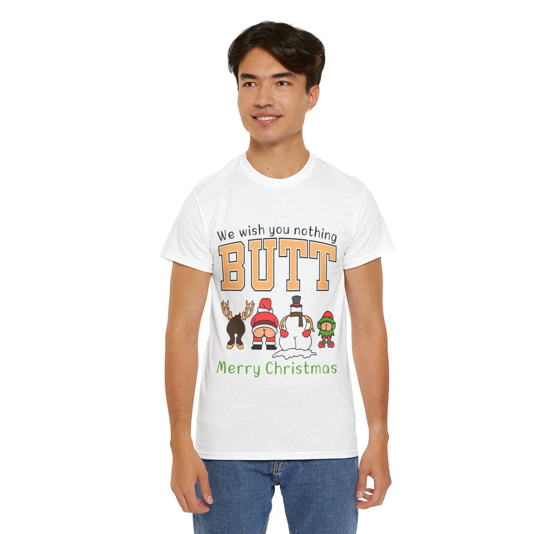 Christmas Butts Unisex Cotton Tee