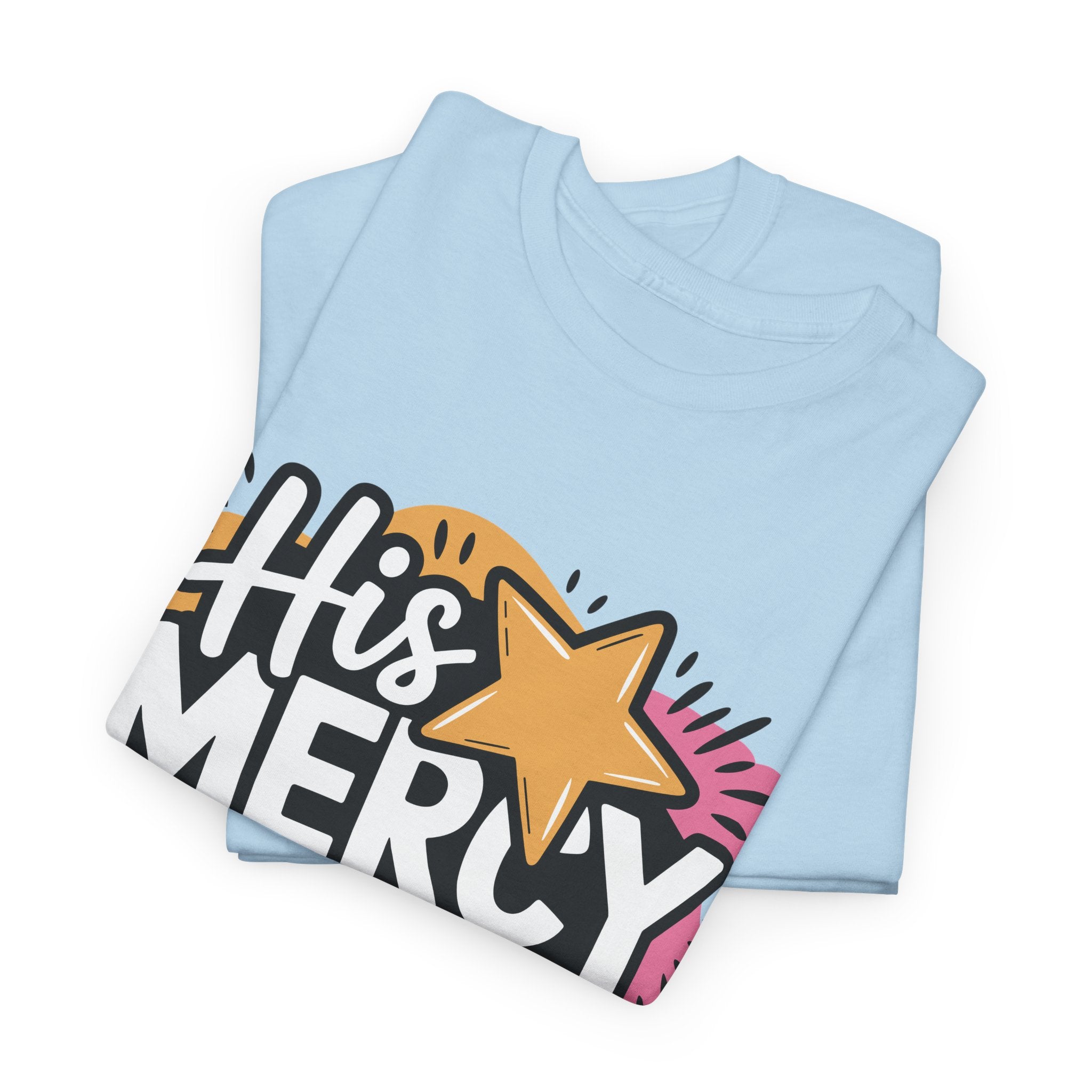 His Mercy Rewrote My Story Tee — Retro Christian Graphic T-Shirt