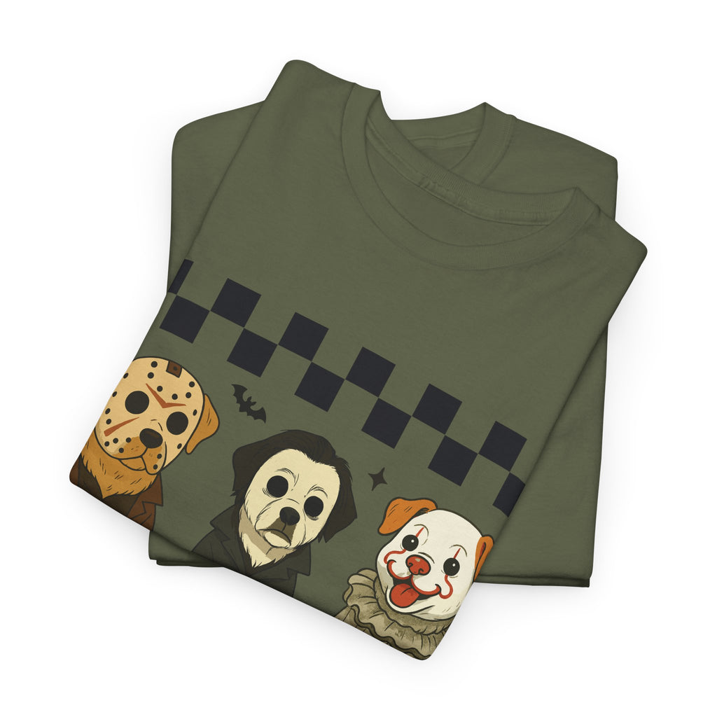 Halloween "Just A Spooky Paw" Unisex Cotton Tee