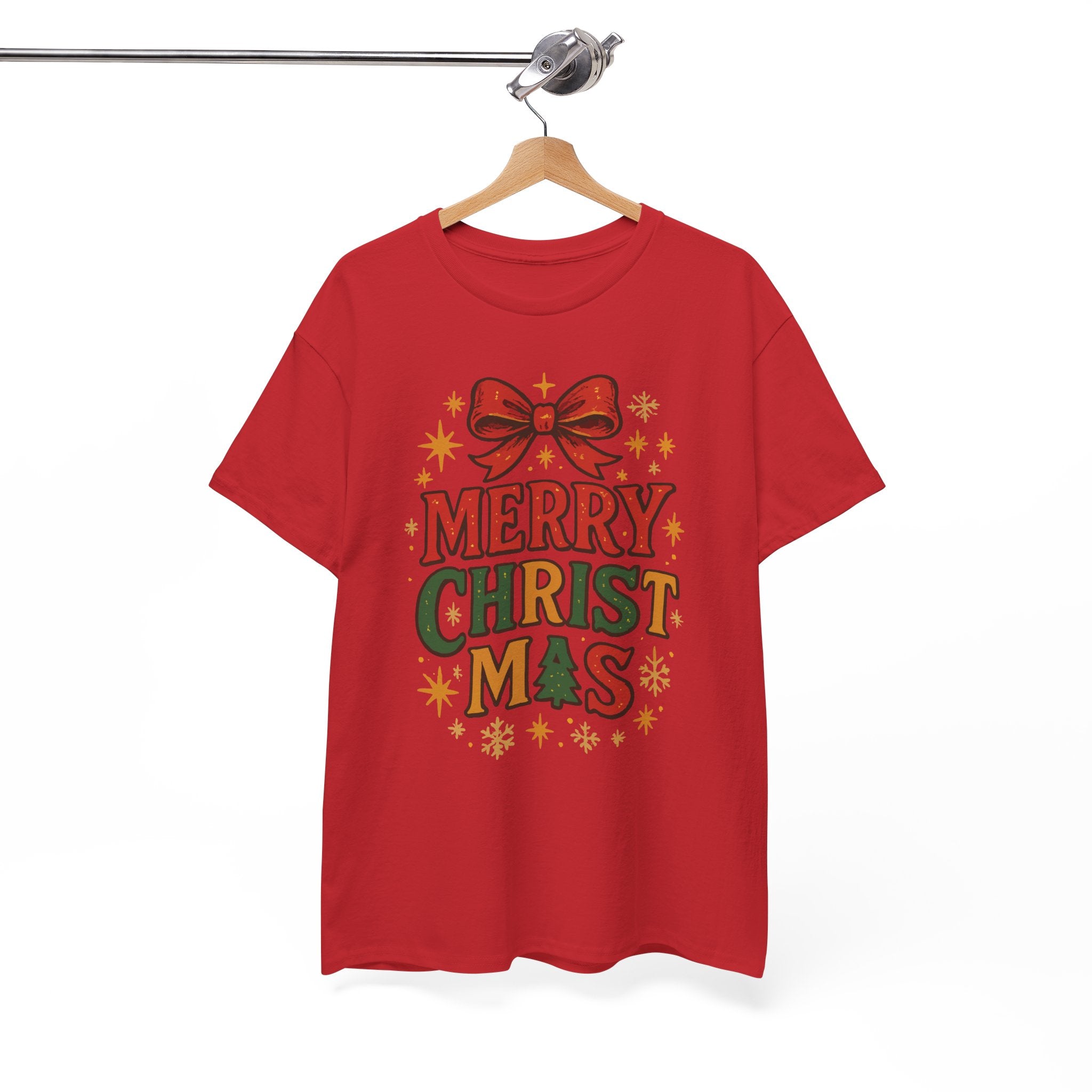 Merry Christmas Unisex Cotton Tee