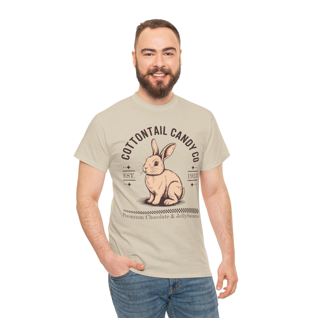 Cottontail Candy Co. Vintage Bunny Unisex Cotton Tee
