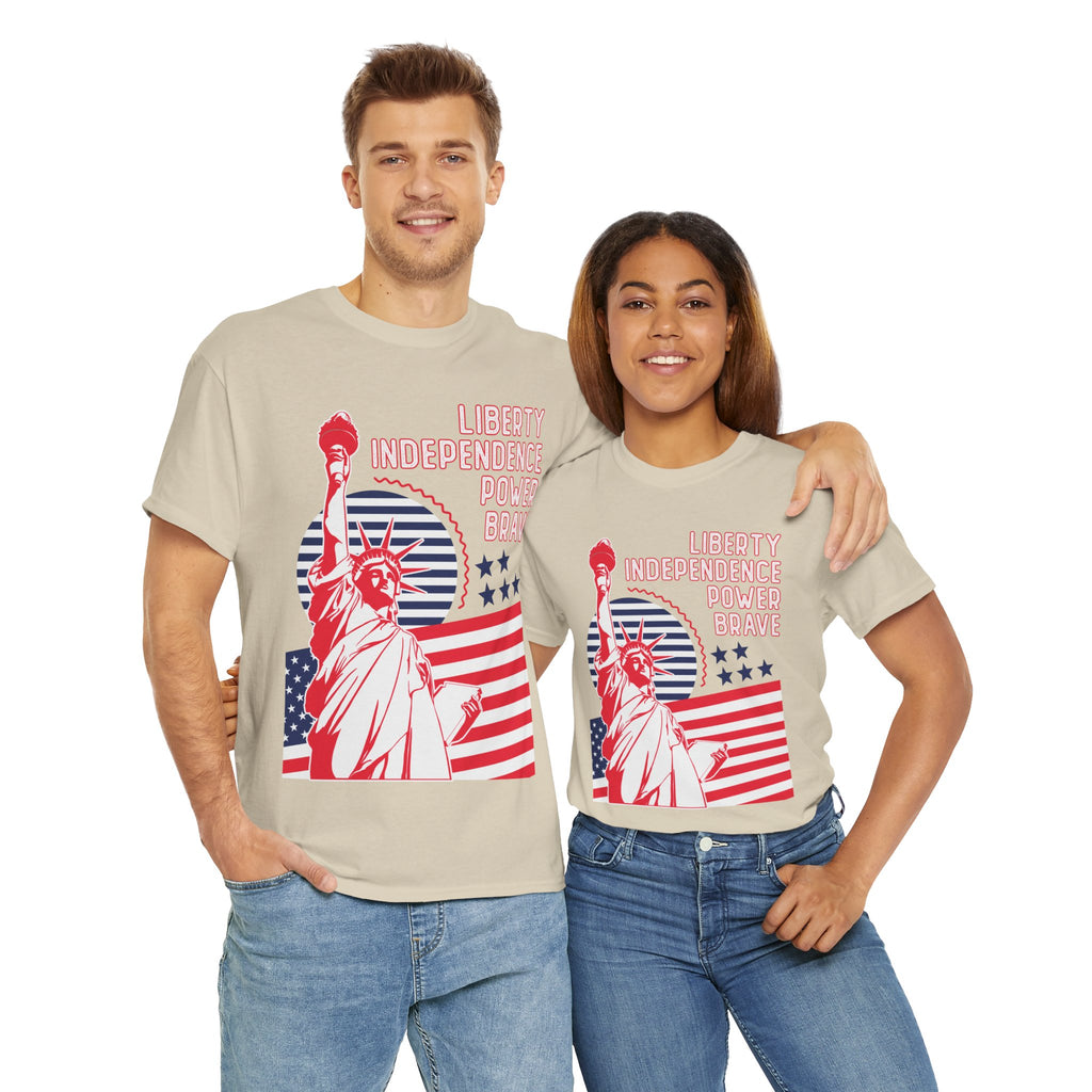 American Independence Day Unisex Cotton Tee