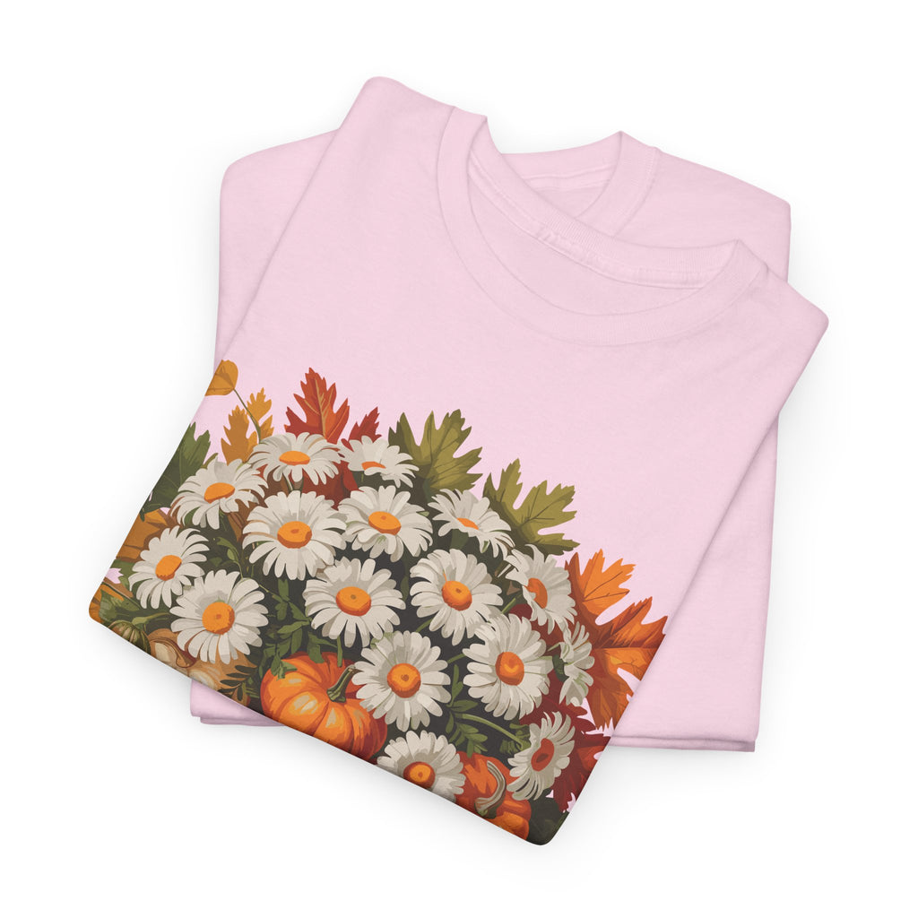 I Will Praise Him In Every Season Fall Floral Unisex Cotton Tee