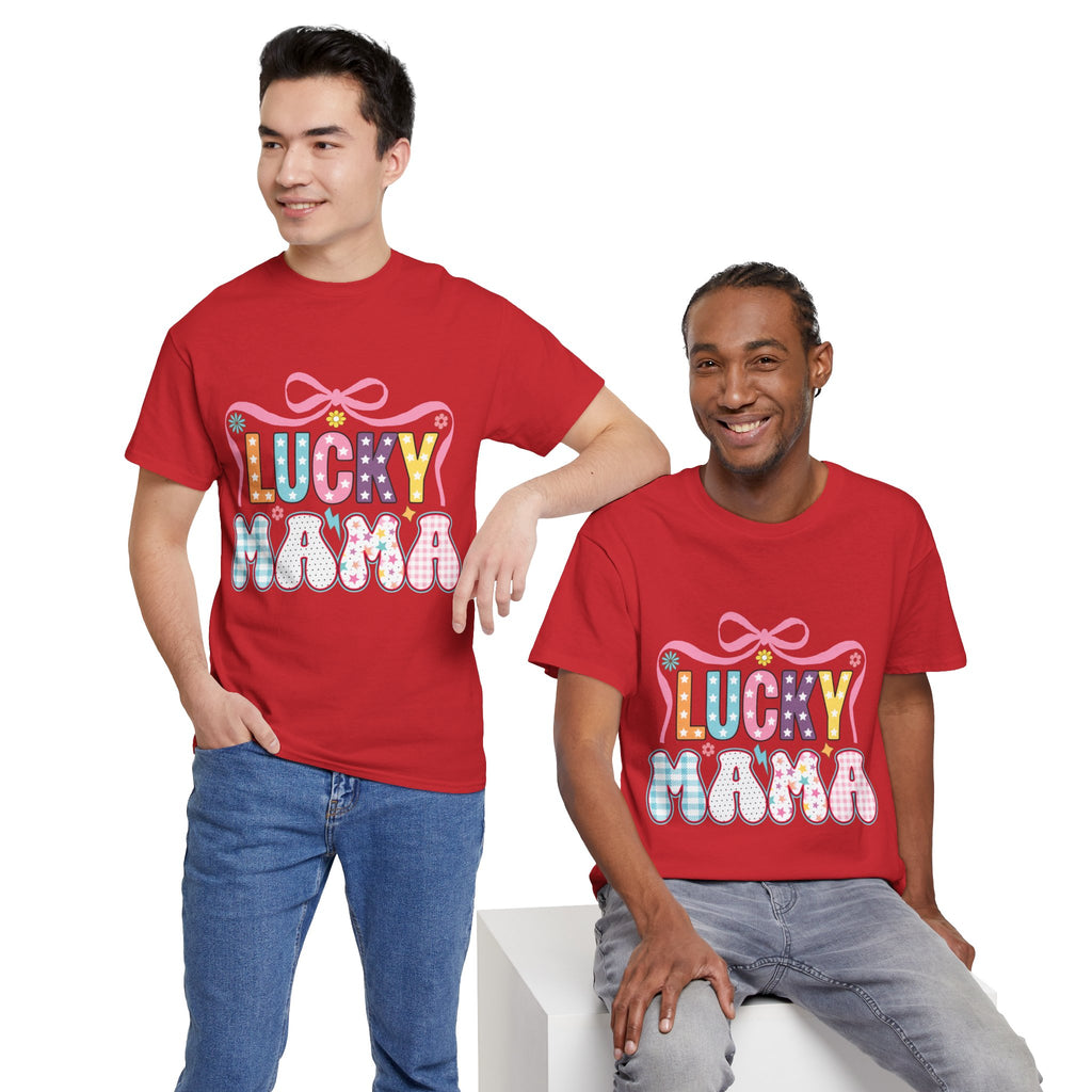 Lucky Mama Unisex Cotton Tee