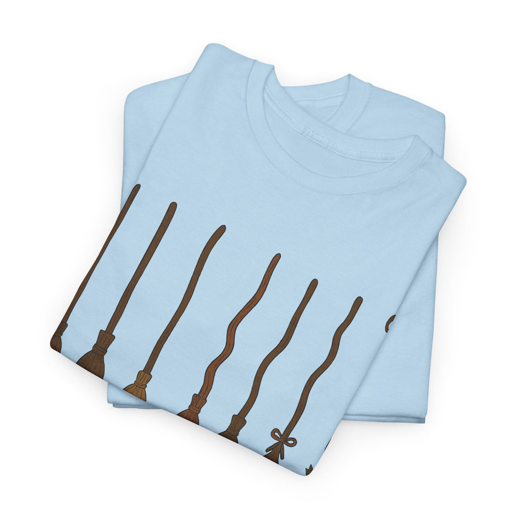 Witch Brooms Options Unisex Cotton Tee