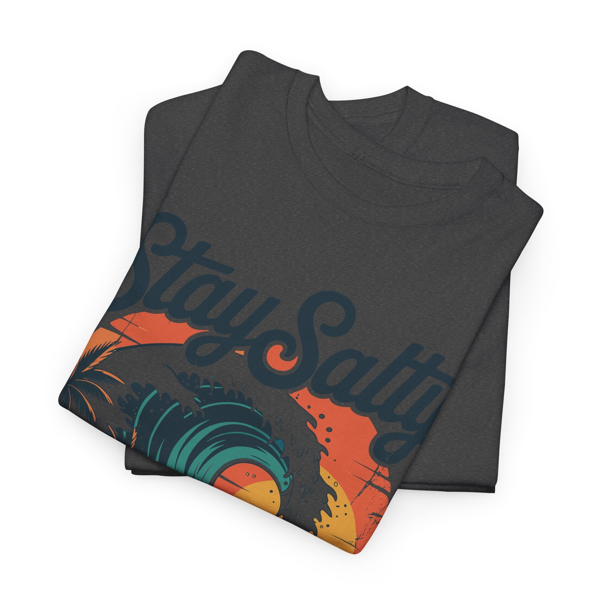 Stay Salty Beach Tee — "You are the salt of the earth (Matthew 5:13)"Unisex Cotton Tee