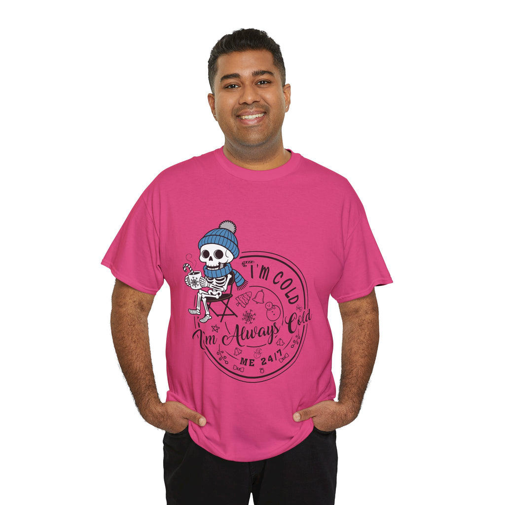 Cozy Skeleton Unisex Cotton Tee