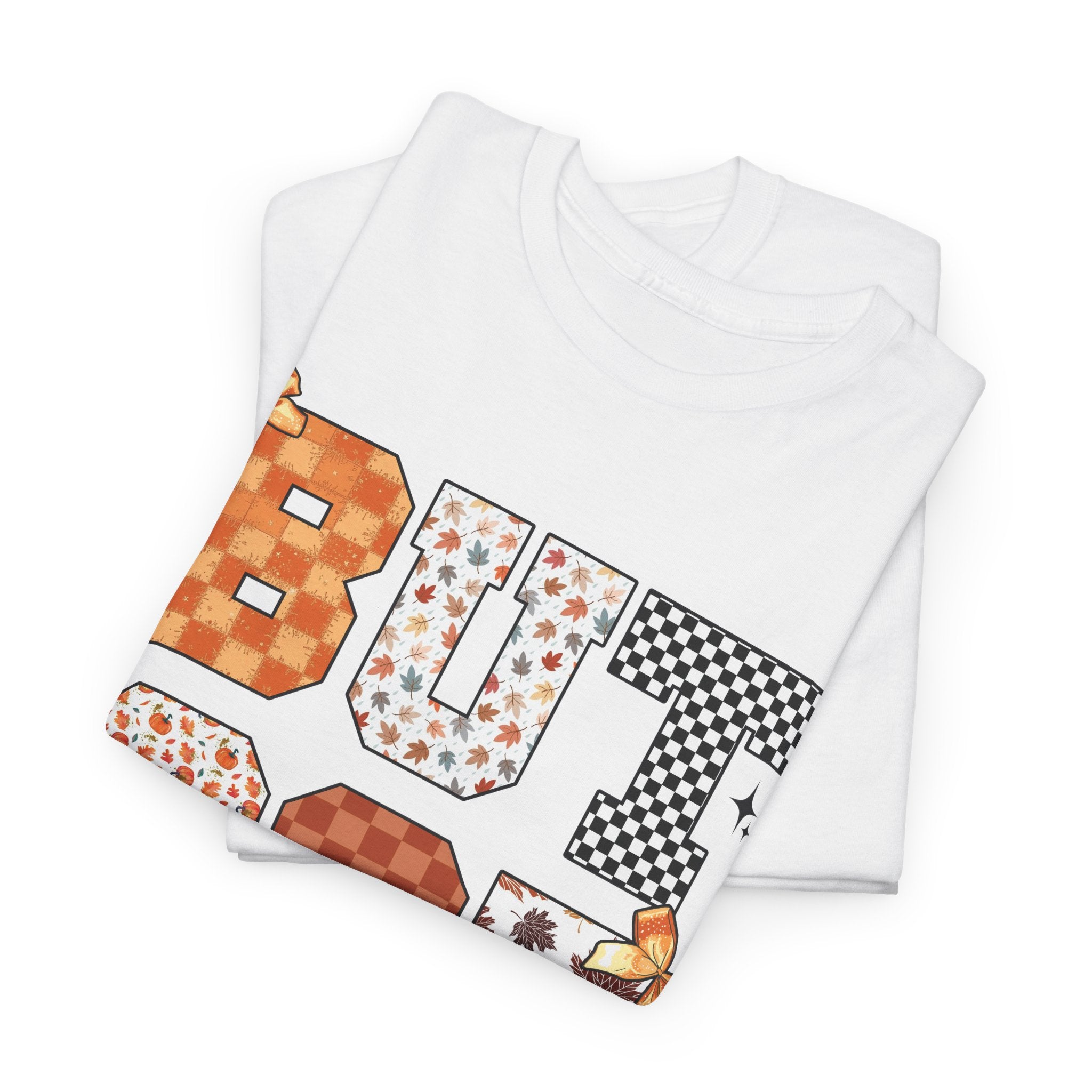 BUT GOD Fall Tee — “There was no way but God made the way”.Unisex Cotton Tee