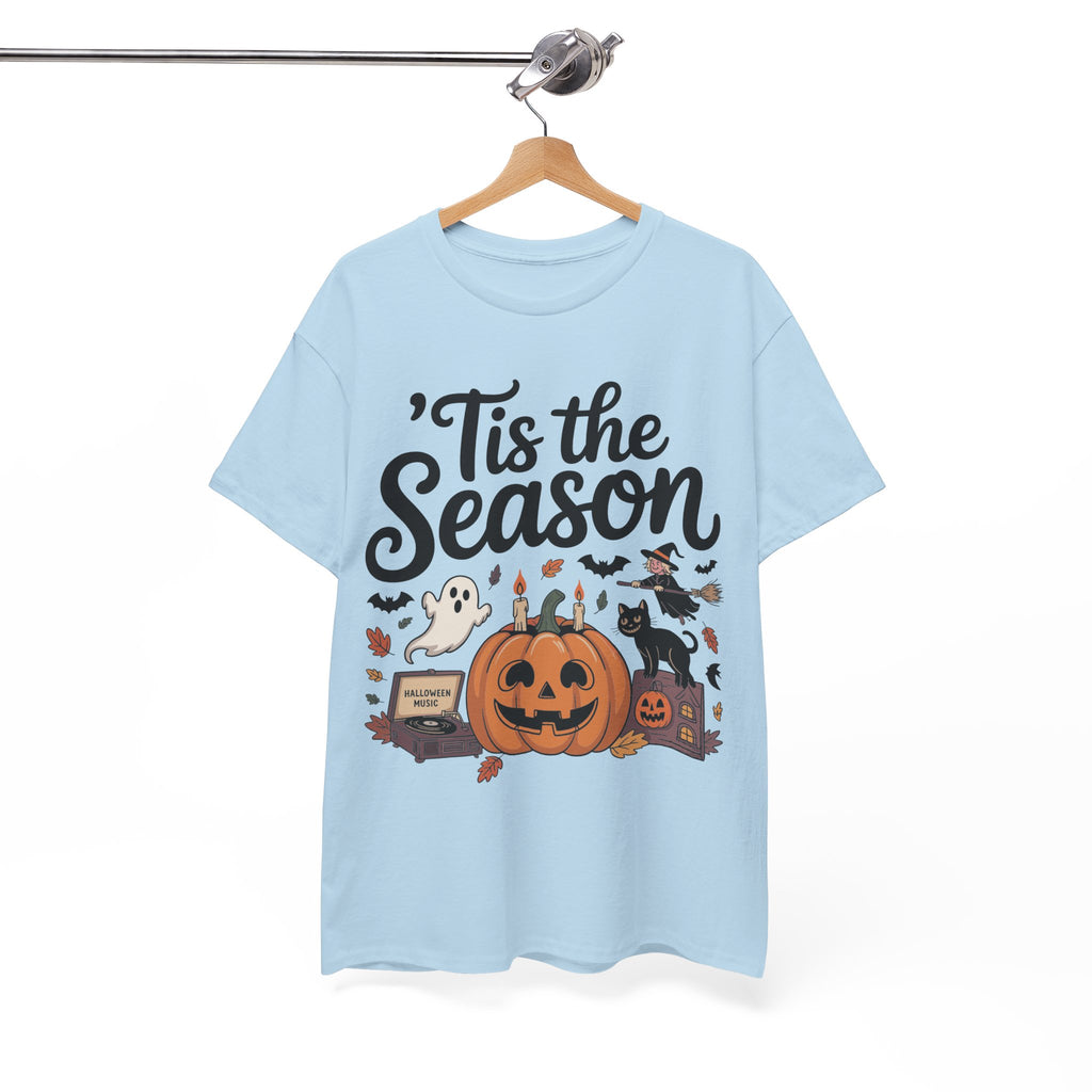 Holiday Season Unisex Cotton T-Shirt - Tis the Season Design