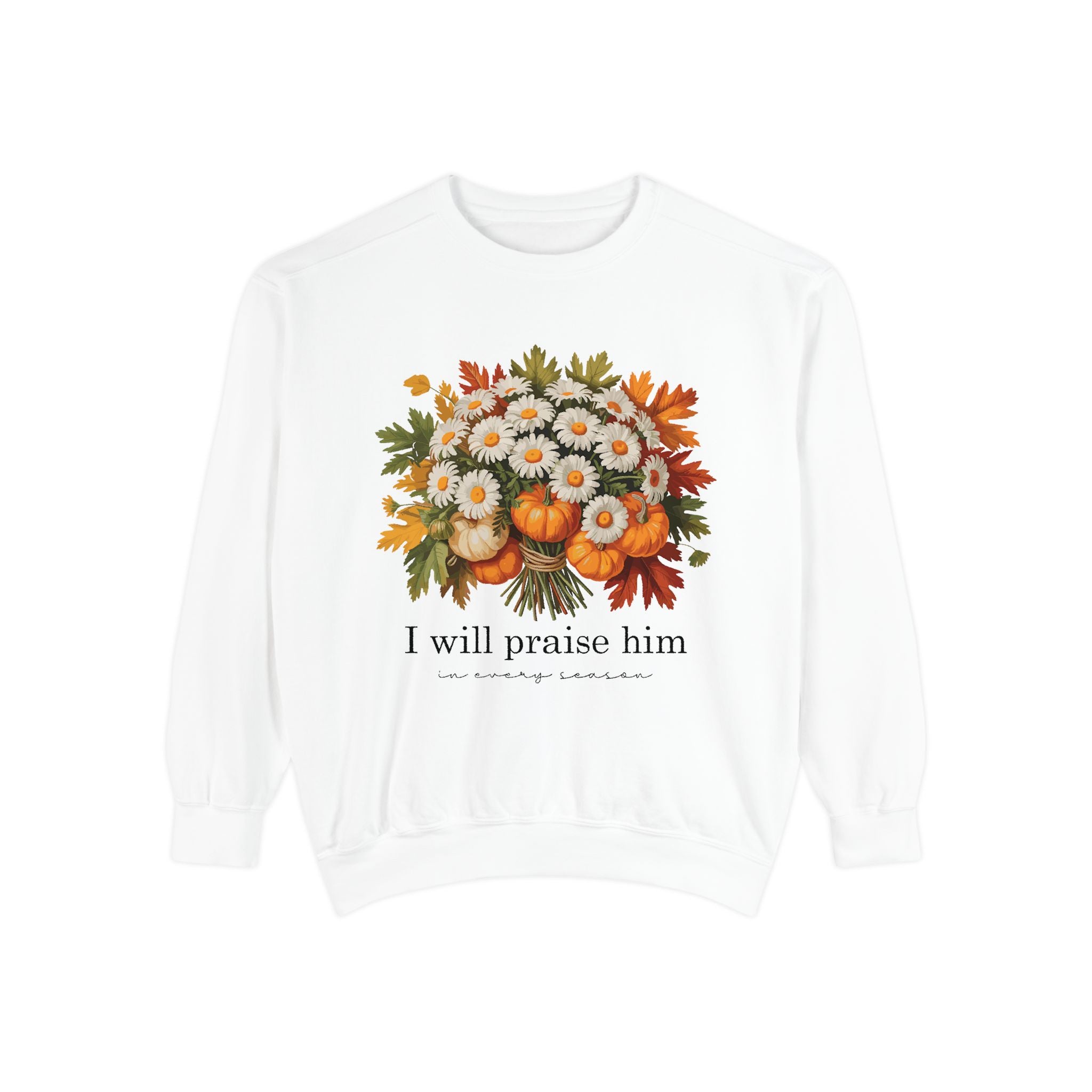 Praise Him Floral Sweatshirt- Unisex