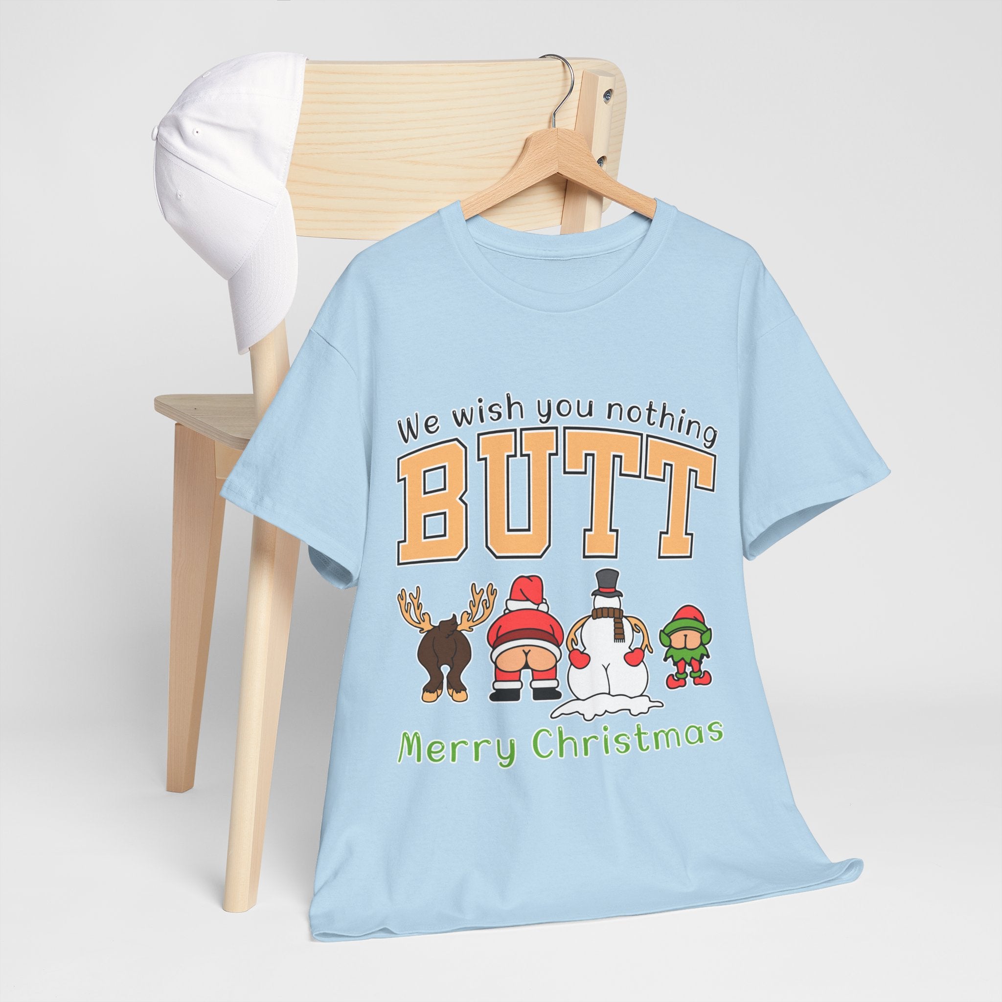 Christmas Butts Unisex Cotton Tee