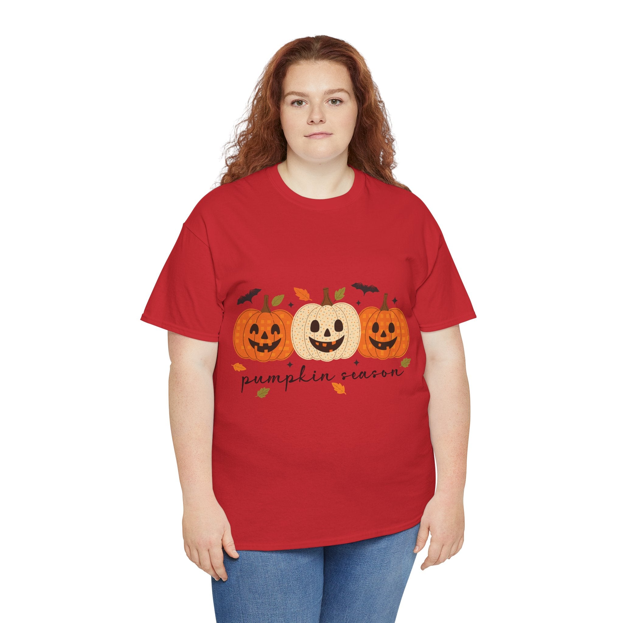 Pumpkin Season Unisex Cotton Tee