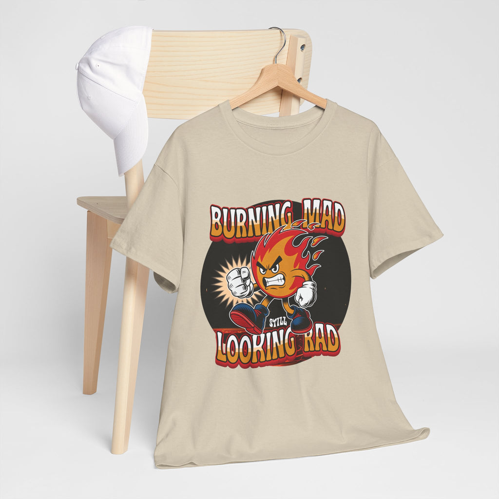 Burning Mad Looking Rad Unisex Tee