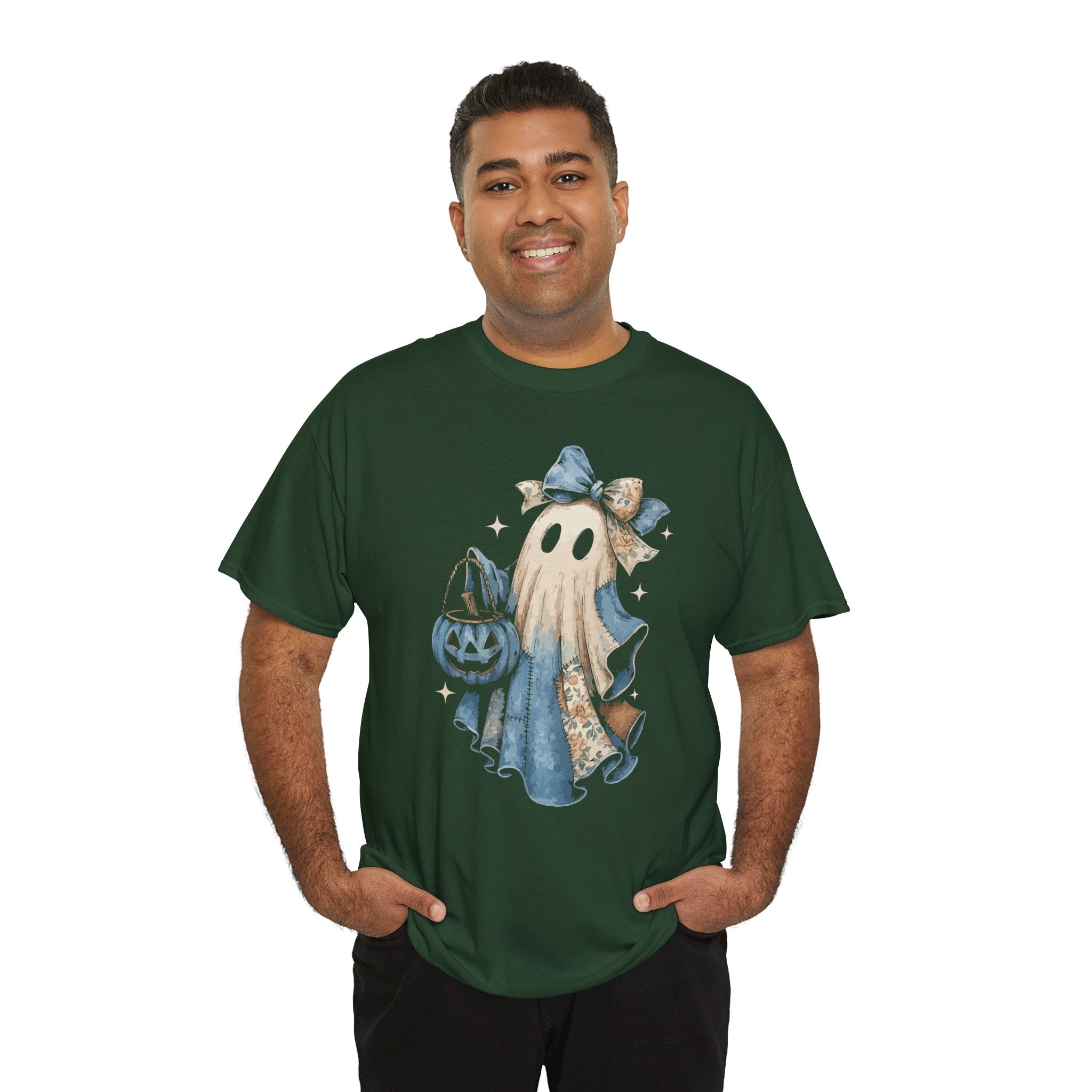 Ghost Halloween Unisex Cotton Tee