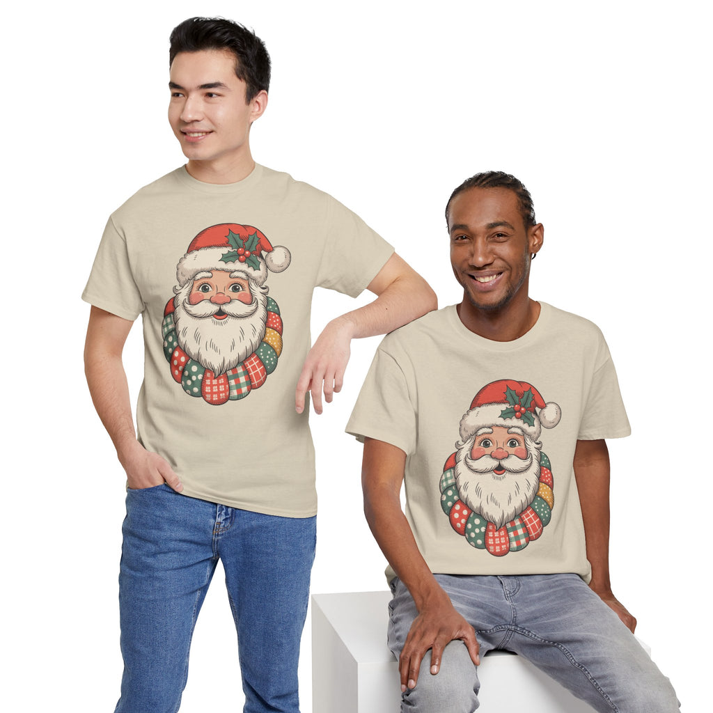 Vintage Santa Unisex Cotton Tee