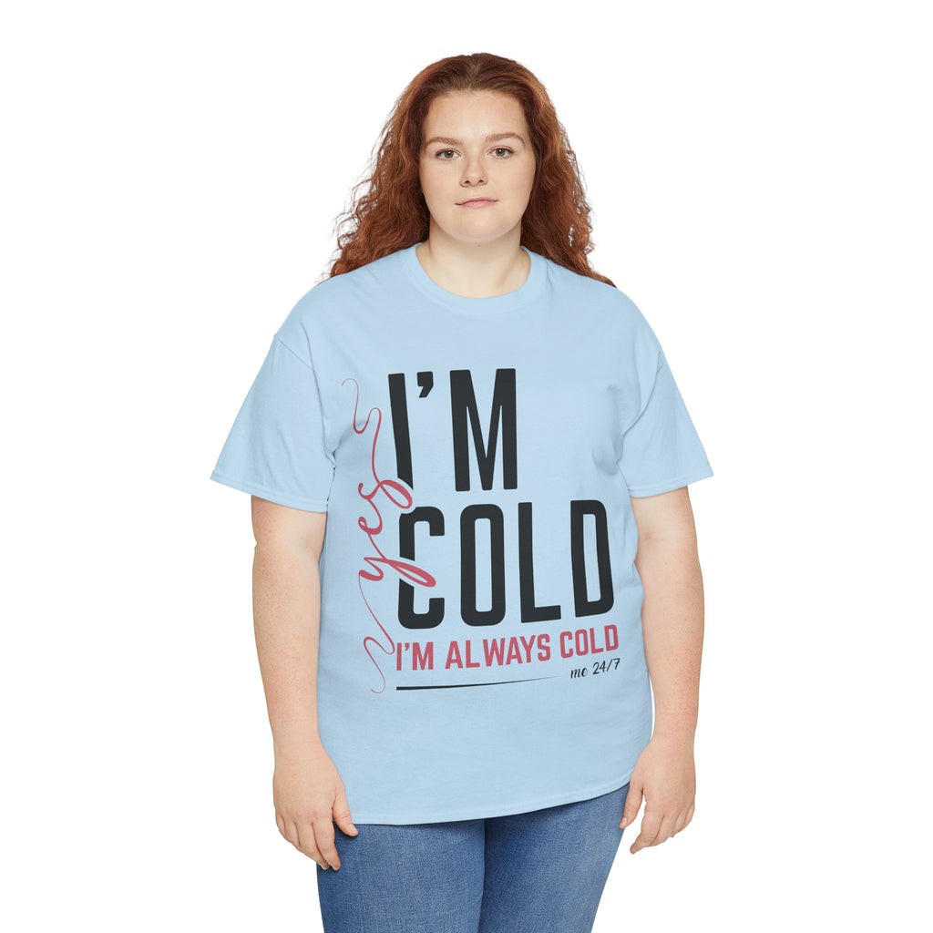 Pink Script Minimalist Unisex Cotton Tee