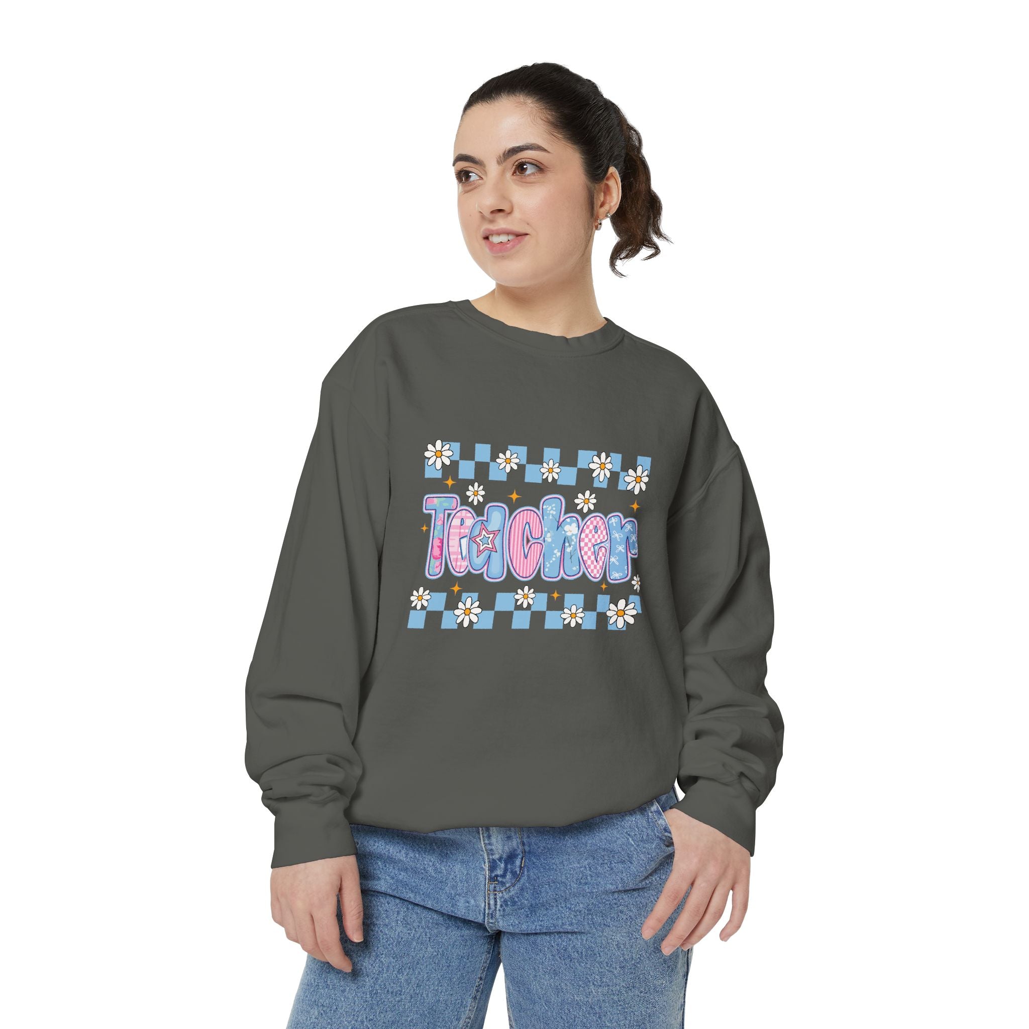 Colorful Teacher Sweatshirt- Unisex