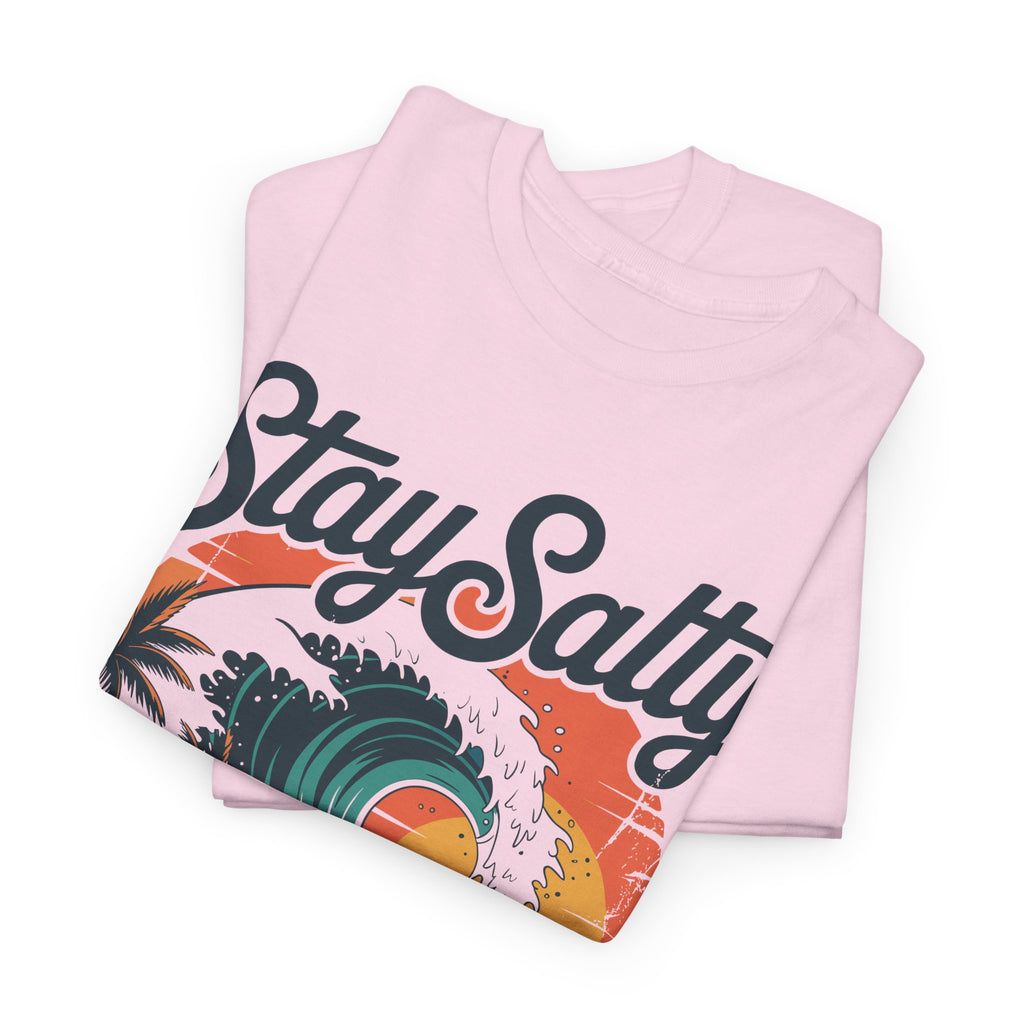 Stay Salty Beach Tee — "You are the salt of the earth (Matthew 5:13)"Unisex Cotton Tee
