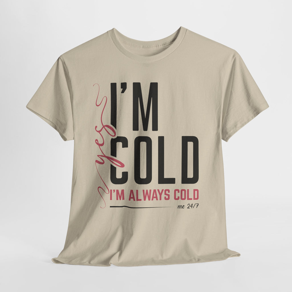 Pink Script Minimalist Unisex Cotton Tee