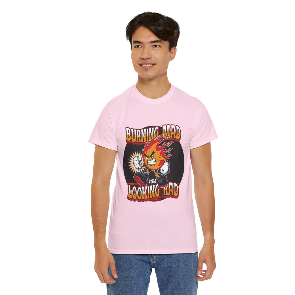 Burning Mad Looking Rad Unisex Tee