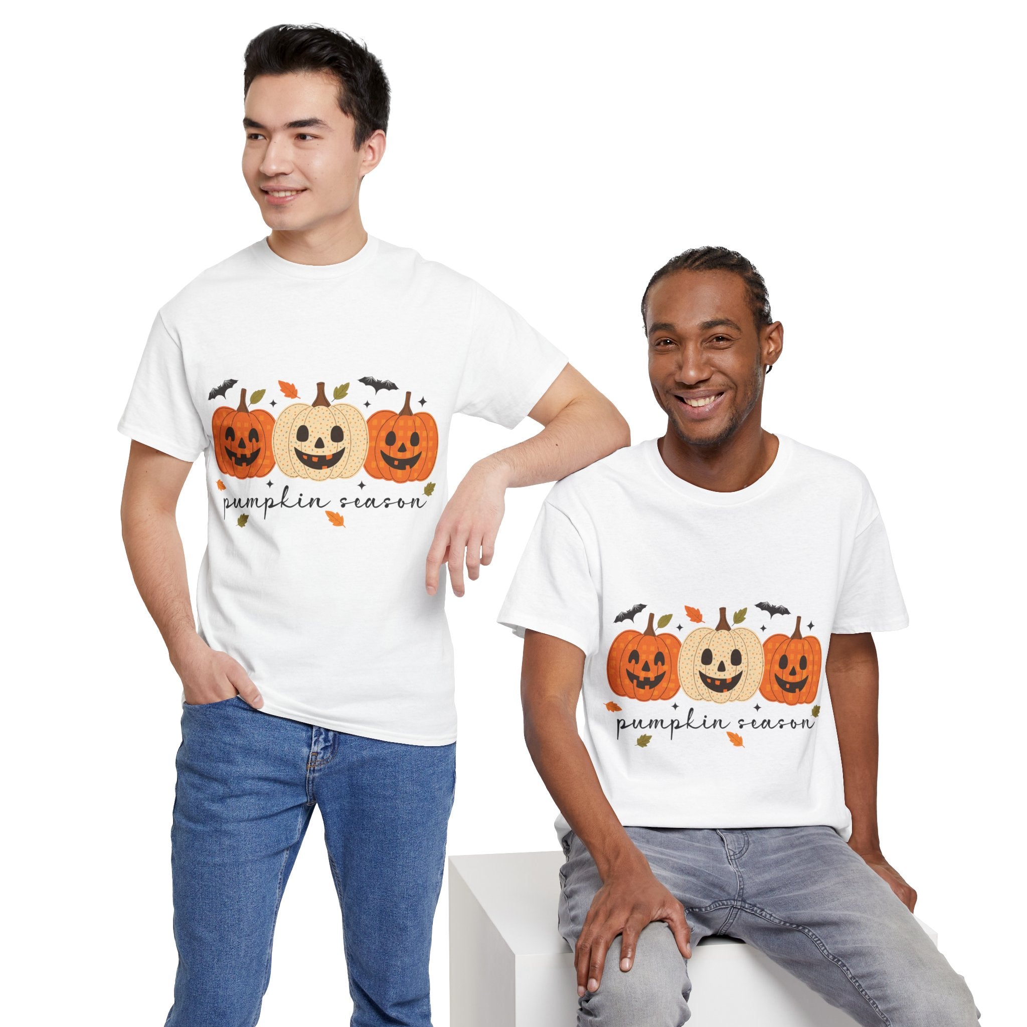 Pumpkin Season Unisex Cotton Tee