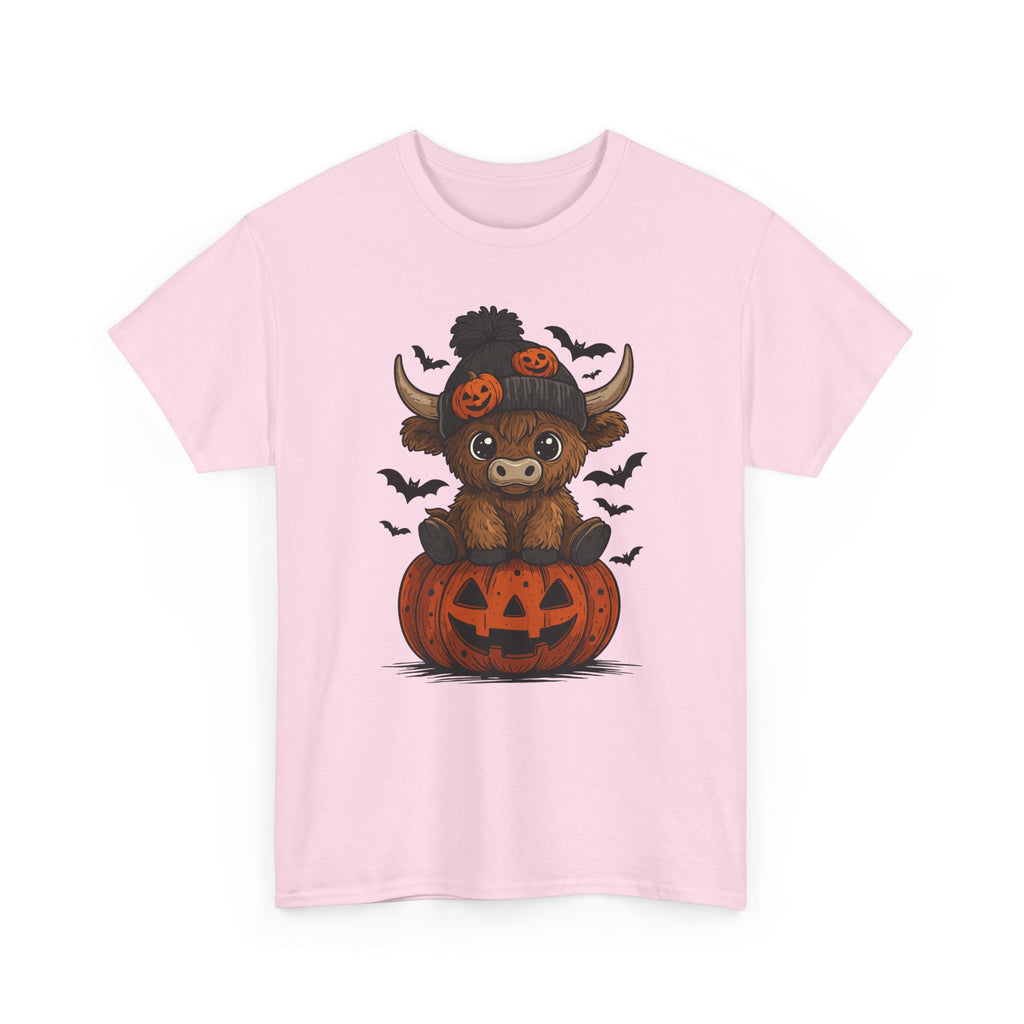 Halloween Cow Unisex Cotton Tshirt