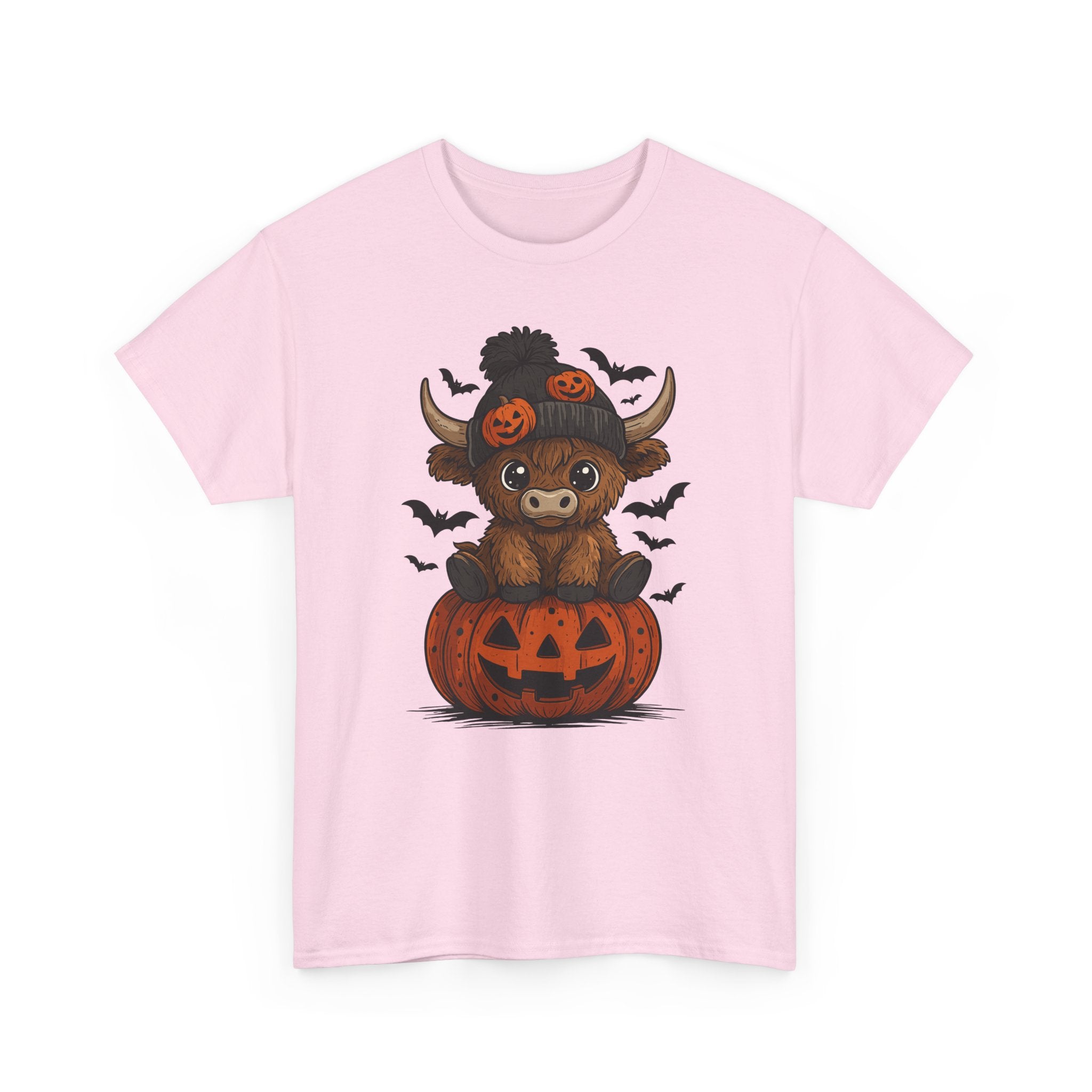 Halloween Cow Unisex Cotton Tshirt