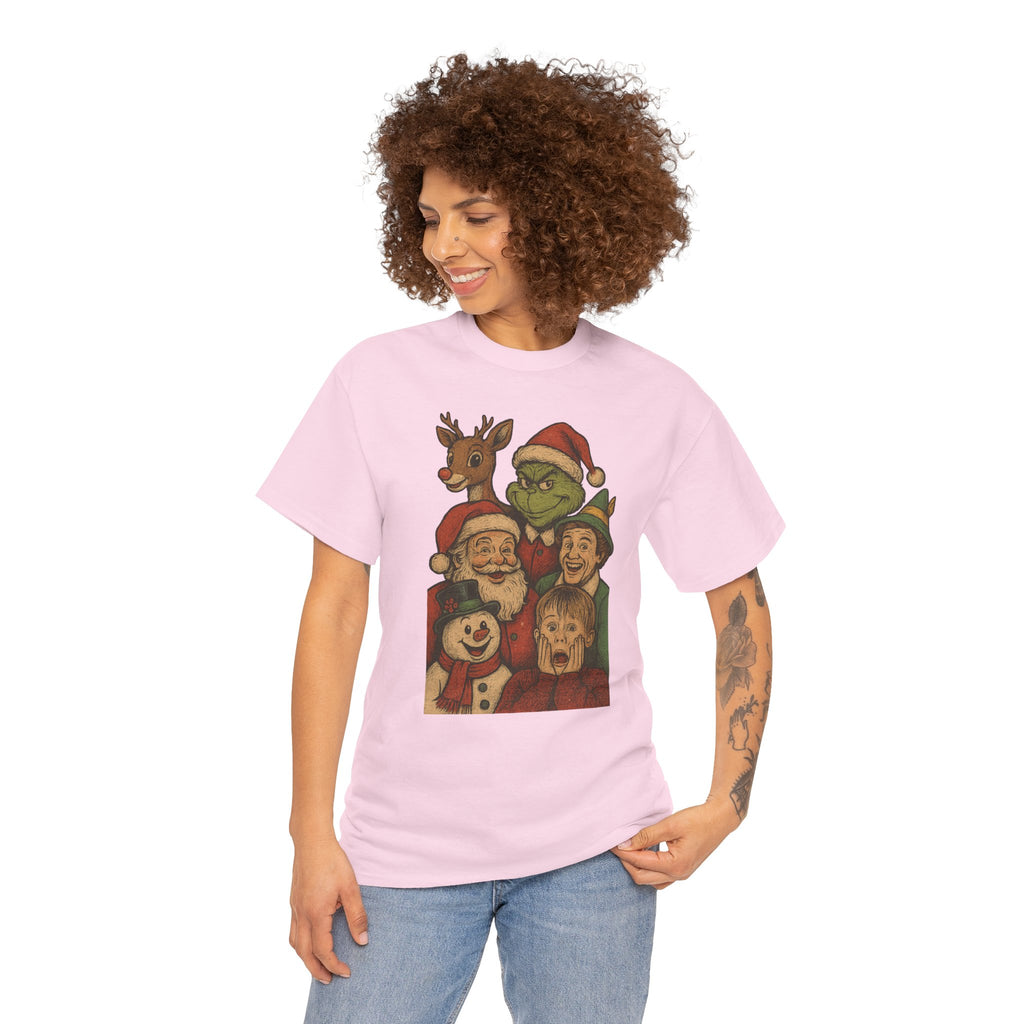 Christmas Icon Vintage Unisex Cotton Tee