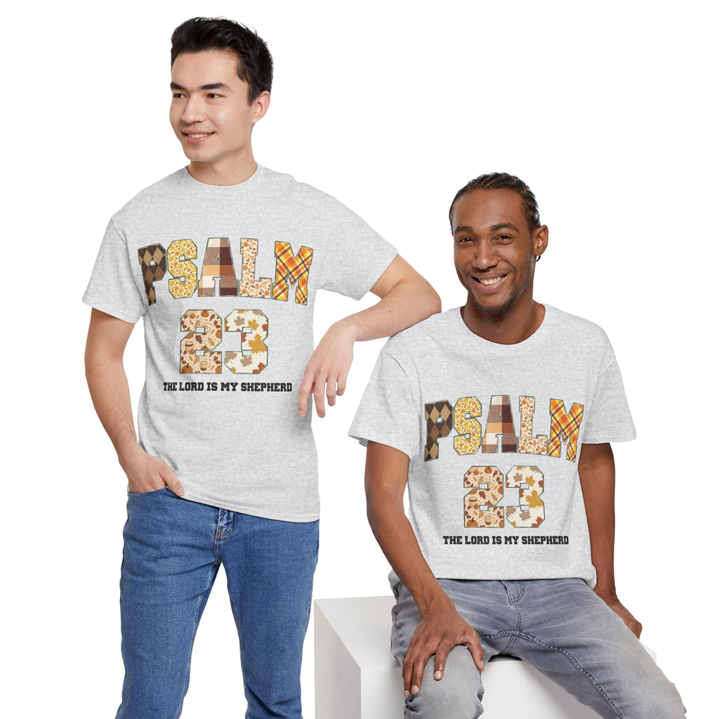 Psalm 23 Patchwork Unisex Cotton Tee