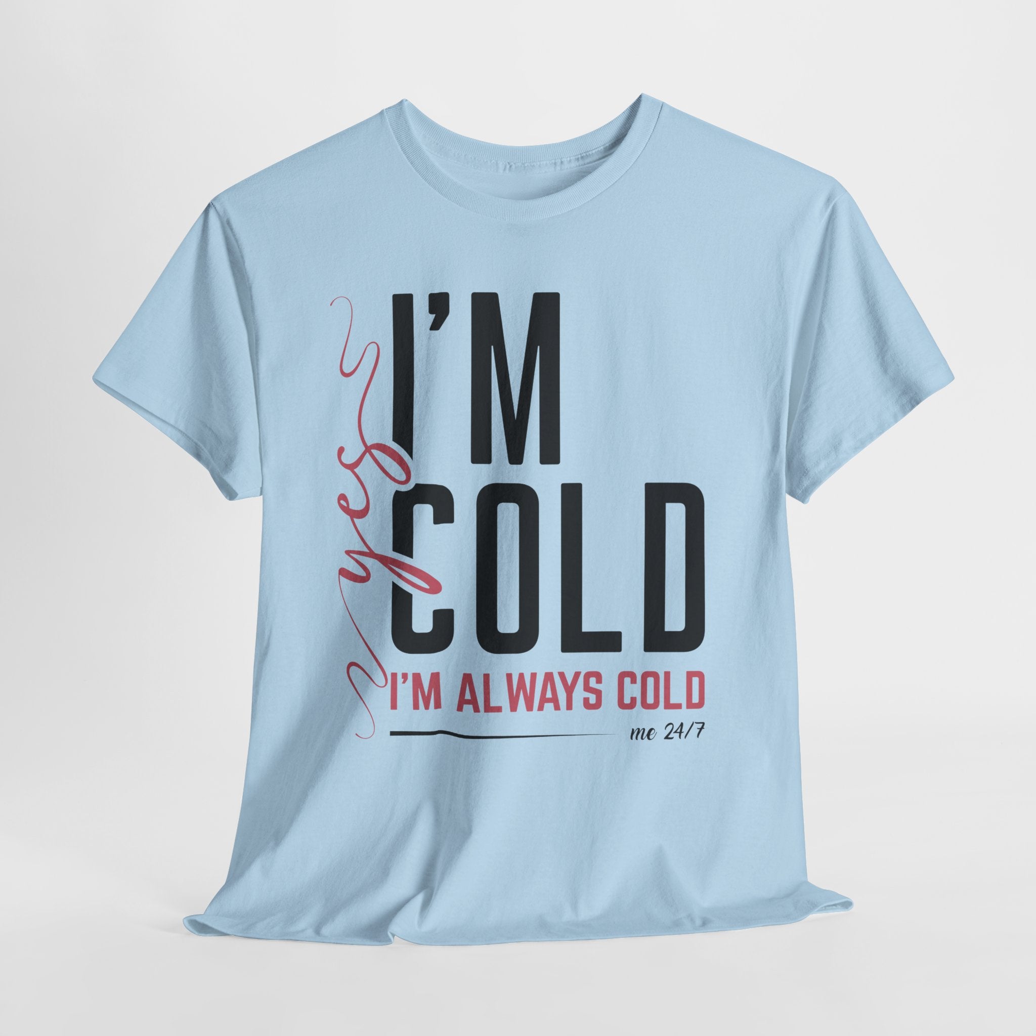 Pink Script Minimalist Unisex Cotton Tee