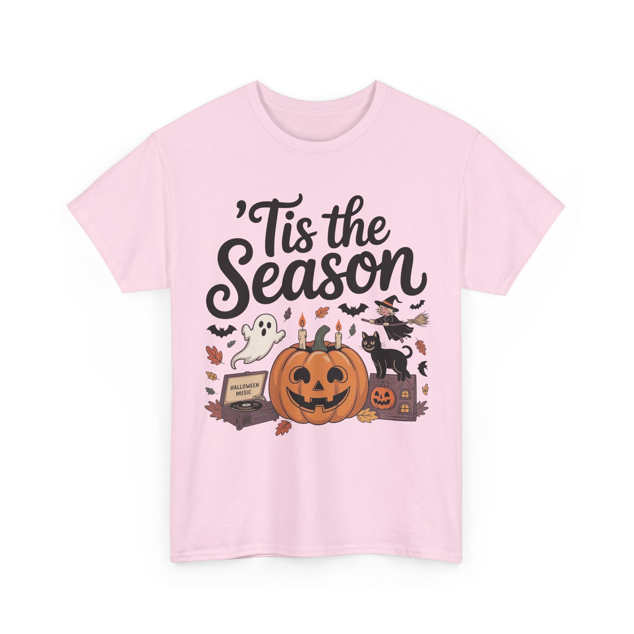 Holiday Season Unisex Cotton T-Shirt - Tis the Season Design