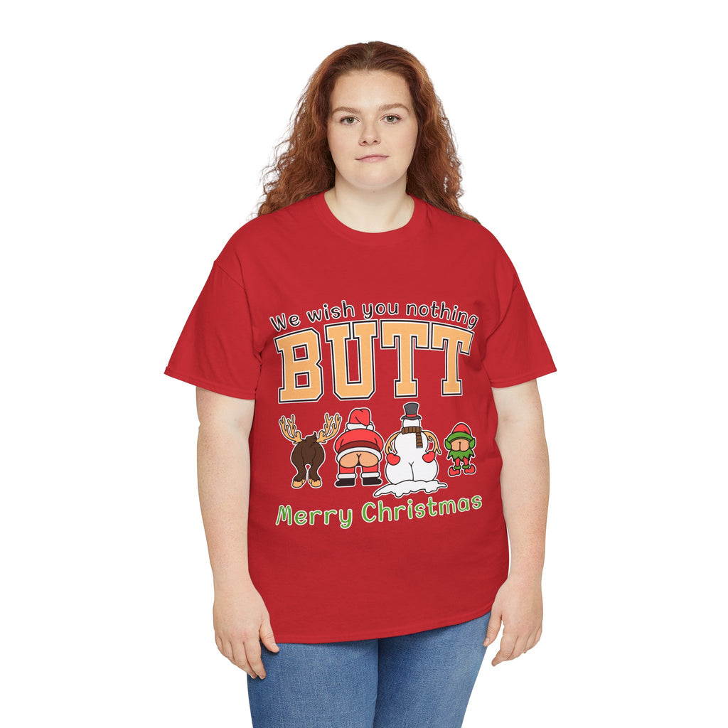 Christmas Butts Unisex Cotton Tee